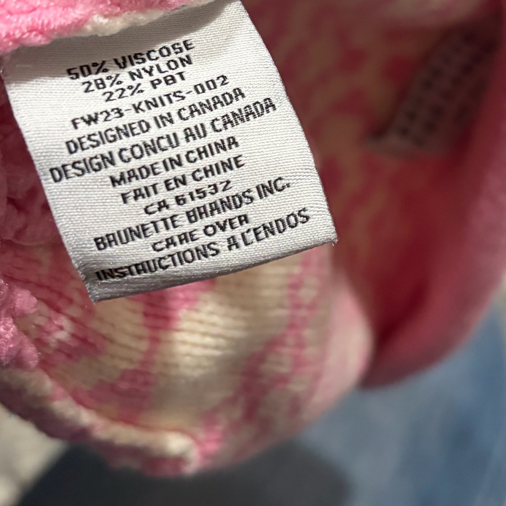 Brunette The Label Women's Fair Isle Knit Beanie - Picture 5 of 5